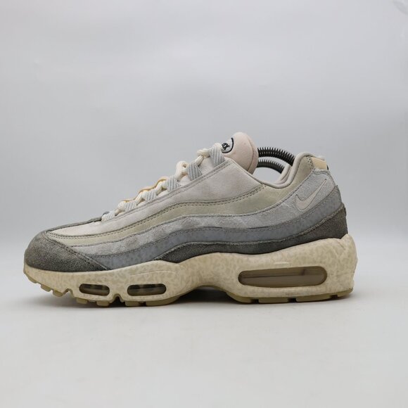 Nike Air Max 95 Men's 8.5 QS Anatomy of Air Light Bone Glow in Dark DV2593-100 - Picture 4 of 11